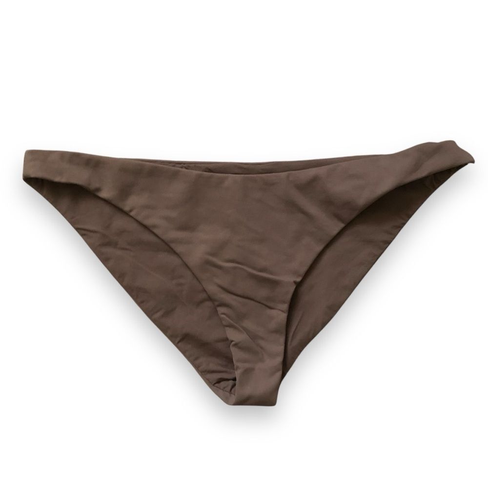 Marysia Swim Brown Newport Bikini Bottoms Size Small Summer Neutral